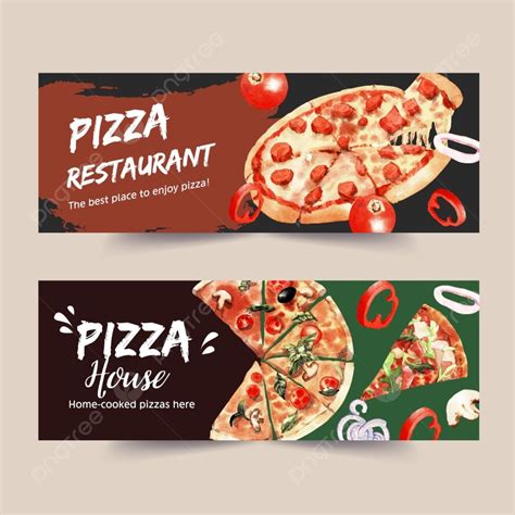 Design De Banner De Pizza Com Pizza Modelo Para Download Gratuito No