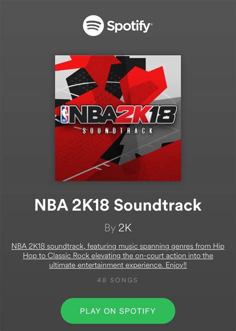 Take A Listen Of Nba 2k18s Soundtrack On Spotify