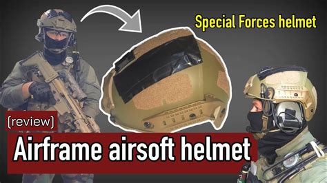 Le Casque Airframe Pour Airsoft Review Airsoft Factory