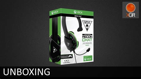 Unboxing Turtle Beach Ear Force Recon Chat Headset Youtube
