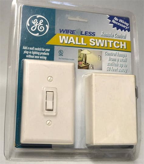 Ge Wireless Wall Switch Remote Control No Wiring Necessary Good Up