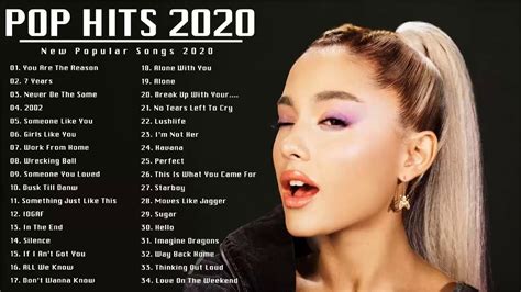 Pop Hits 2020 🧶 Top 50 English Songs 2020 🧶 Best Popular Music