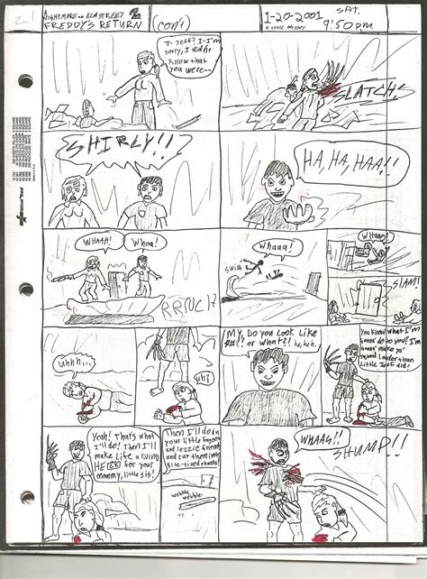 Nightmare On Elm Street 2 P21 By Dw13 Comics On Deviantart