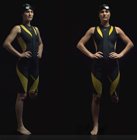 Elle A Swimming Prosthetic And Swimwear To Optimize Amputees Ability