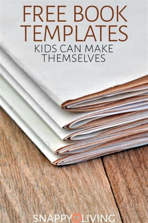 Search for create your own cookbook. Free book templates kids can make themselves | Diy little ...