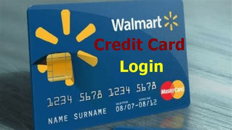 Walmart Credit Card Login Online Banking Sign In Register And Payment Guide