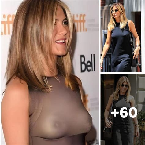 Jennifer Aniston Skips Wearing A Bra As She Steps Out In New York Time Pass