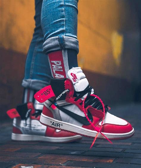 He felt that he needed to start with a more distinguished colorway for his. PALACE x OFF WHITE AJ1 | Sneakers men fashion, Sneakers ...