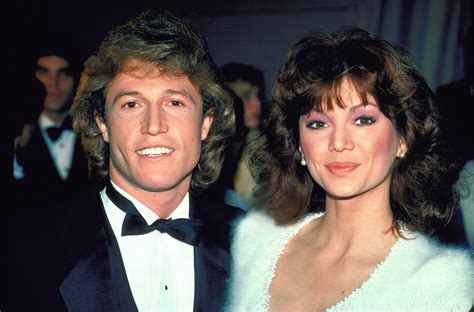During his relationship with actress victoria principal, gibb worked on several projects outside the recording studio, including performances in andrew lloyd webber's joseph in the summer of 1981, gibb and principal recorded and released a duet of the everly brothers' all i have to do is dream. Victoria Principal | Victoria principal, Andy gibb, Famous ...