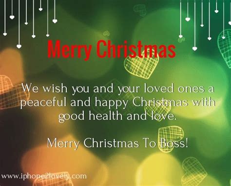 Merry christmas message to boss. Merry Christmas Messages For Boss 2016 | Merry Christmas ...