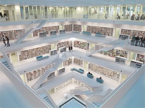 The opening ceremony for the new stuttgart city library by yi architects was on october 21, 2011. 20 Libraries You Should Visit Before You Die
