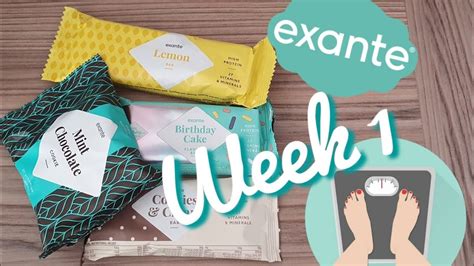Exante Diet Week 1 Review 25520 Youtube