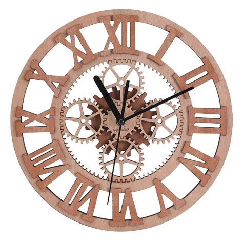 Wooden Gear Clock Build A Craftsmens Fine Project Cool Ideas For Home