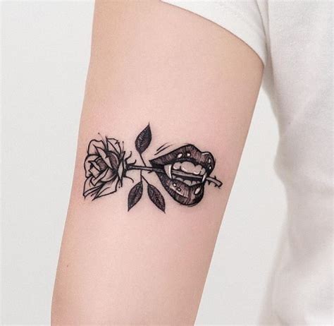 See a recent post on tumblr from @officiallittletattoos about rose tattoos. small rose tattoo | Tumblr