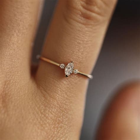25 Minimalist Engagement Rings