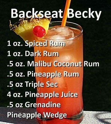 Delicious and refreshing malibu sunset cocktail mixed drink. Paris Chloe | Alcohol drink recipes, Mixed drinks recipes ...
