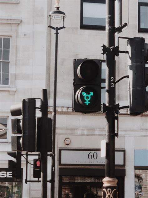 London Aesthetic Traffic Light Quotes Deep Lamp Post Random Casual