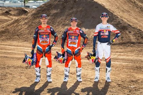 2021 Red Bull Ktm Supercrossmotocross Team Announced Cycle News