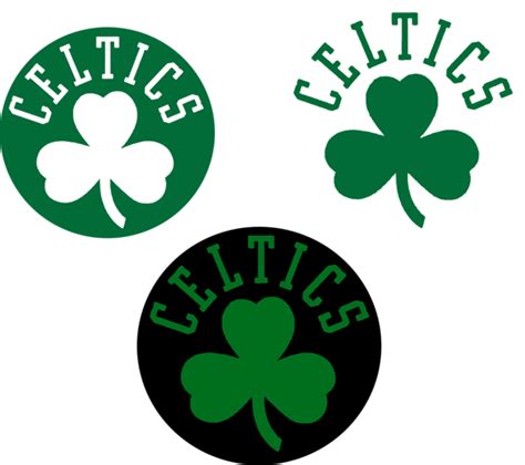 Celtic logo by unknown author license: 3 Celtics Shamrock Logo (PSD) | Official PSDs