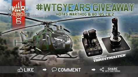 Giveaway Get Thrustmaster HOTAS Warthog For War Thunder S Birthday Winners Announced News