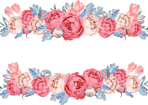 Download Flower Floral Design Pink Flower Vector Png Png Image With
