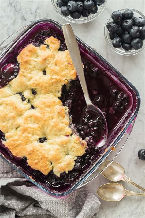Easily find recipes for quick dinners, party foods, healthy recipes, and more. Blueberry Cobbler Recipe (oven or crockpot dessert)
