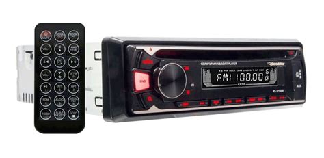 Cd Player Aparelho Radio Bluetooth Usb Automotivo Roadstar