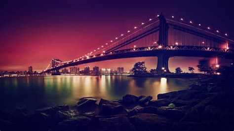 Manhattan Bridge 4k Hd World 4k Wallpapers Images Backgrounds