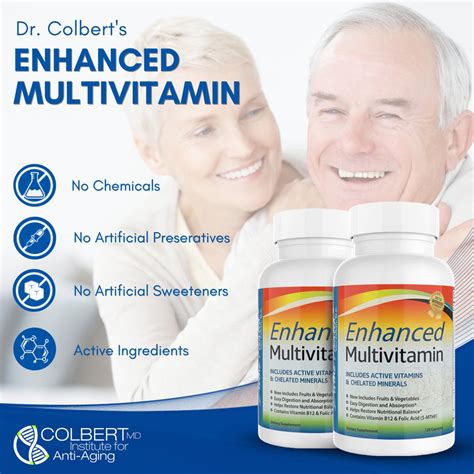 Dr Colberts Enhanced Multivitamin Colbert Institute Of Anti Aging