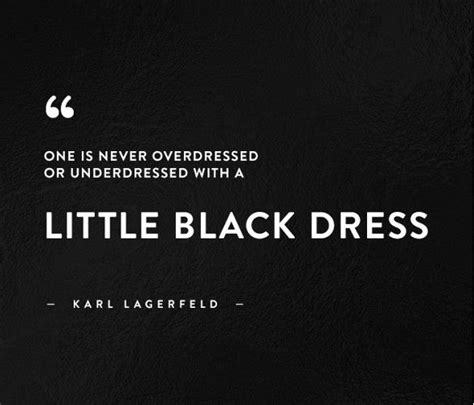 The One Dress Every Woman Should Own According To Karl Lagerfeld