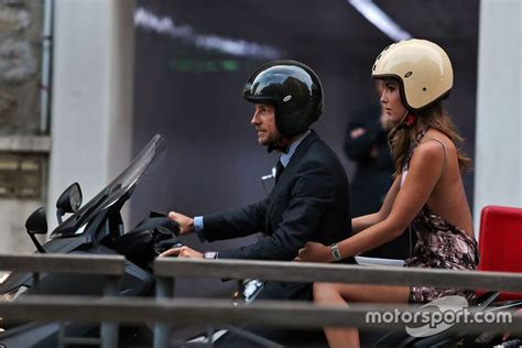 Jenson Button Mclaren With His Girlfriend Brittny Ward At Monaco Gp