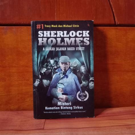 Jual Original Novel Sherlock Holmes Laskar Jalanan Baker Street