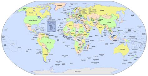 A Map Of The World With Names Topographic Map Of Usa With States