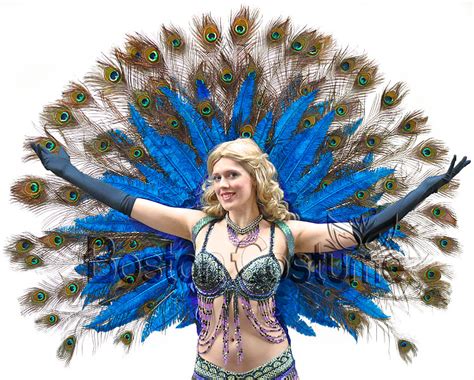 Peacock Showgirl Backpiece At Boston Costume