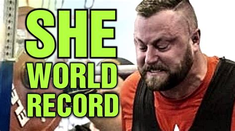 Trans Woman S World Powerlifting Record Broken By Man To Prove A Point YouTube