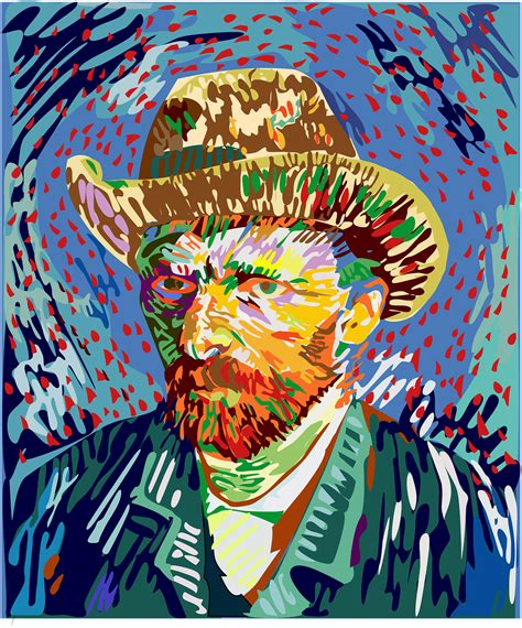 Download Vincent Van Gogh Oil Painting Artist Royalty Free Stock