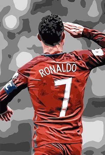 Cristiano Ronaldo Soccer Paint By Numbers Paint By Numbers Uk