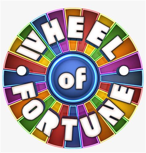 “wheel Of Fortune” Wheel Of Fortune Clipart Transparent Png