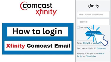 How Can I Sign Into Comcast Xfinity Email Sign In Youtube