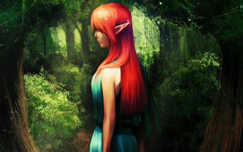 1920x1200 Elf Girl Forest 1200p Wallpaper Hd Fantasy 4k Wallpapers Images Photos And