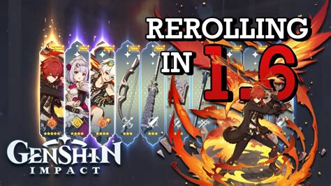 Reroll Guide Genshin Impact 16 Youtube
