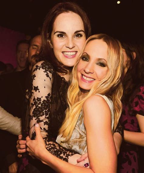 Michelle Dockery And Joanne Froggatt Michelle Dockery Downton Abbey