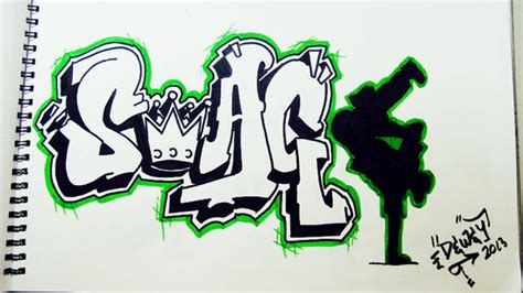 Swag Graffiti By Lilwolfiedewey On Deviantart