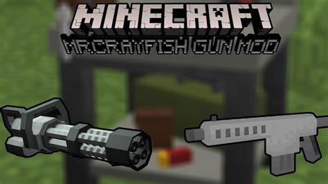 Mrcrayfish Gun Mod Minecraft Türkçe Youtube