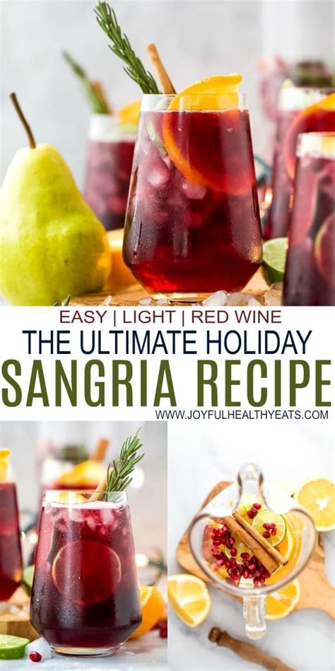 The Ultimate Holiday Sangria Best Red Sangria Recipe Ever Recipe