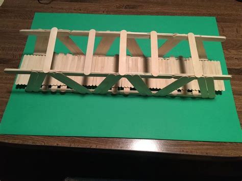 How To Build A Bridge With Popsicle Sticks With Pictures Popsicle