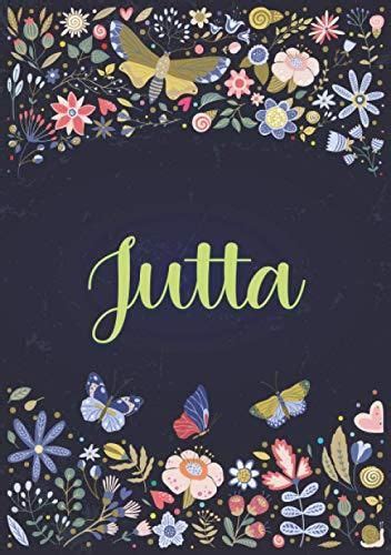 Jutta Notizbuch A5 Personalisierter Vorname Jutta