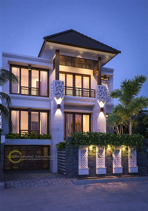 Desain rumah dengan bentuknya minimalis diperkirakan pada tahun 1920 sudah berkembang. Desain Rumah Villa Bali 3 Lantai Ibu Ria Hanum di ...