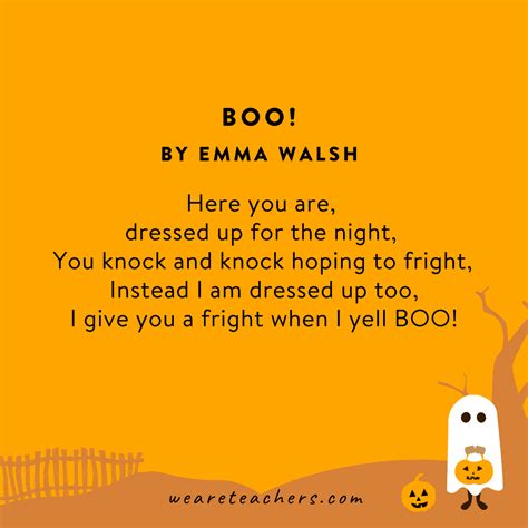 30 Spooktacular Halloween Poems For Kids Of All Ages 100iq