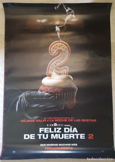 Póster Original Feliz Día De Tu Muerte 2 Comprar Carteles Y Posters